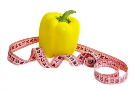 Yellowish pepper Stock Photos