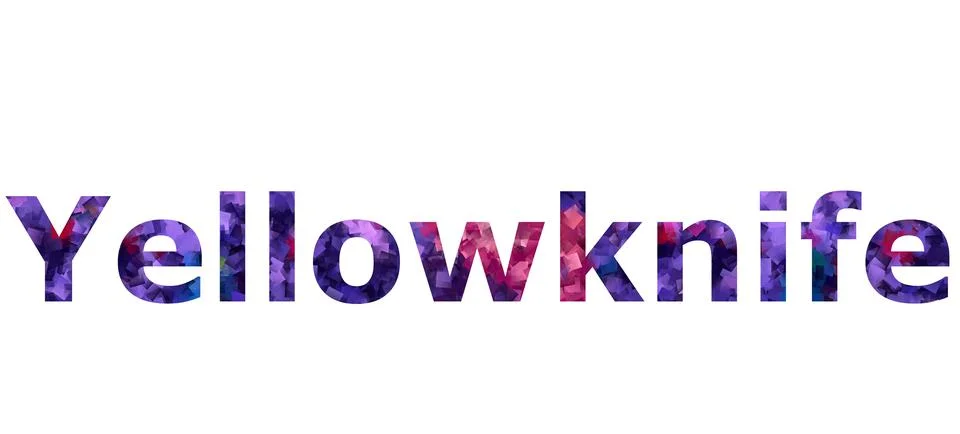 Yellowknife Stock Illustration