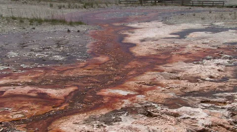 Yellowstone creek Video stock 27799725