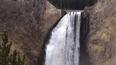 Yellowstone Falls Stock-Footage 69862476