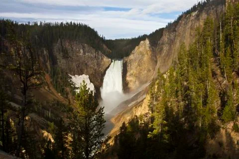 Yellowstone Falls Stock Photos