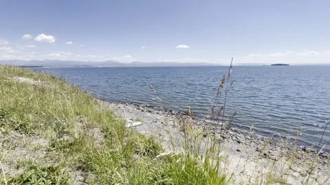 Yellowstone Lake Stock Footage 159925106