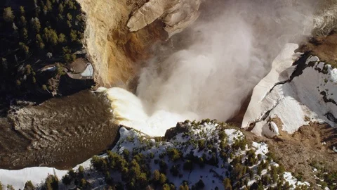 Yellowstone Lower Falls Vidéo 94581753