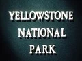 Yellowstone National Park Vacation Travel Vintage Movie Film Title Graphic Retro HD Footage
