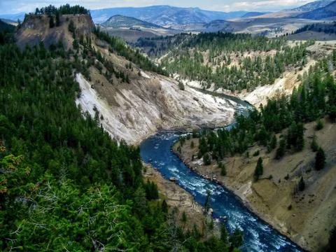 Yellowstone Foto stock