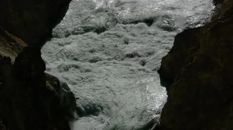 Yellowstone River Canyon Stock Footage 8992247