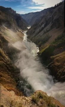 Yellowstone River Foto stock