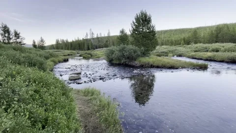 Yellowstone Stream 2 Stock Footage 160518444