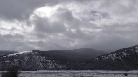 Yellowstone Time Lapse Stock Footage 175344089