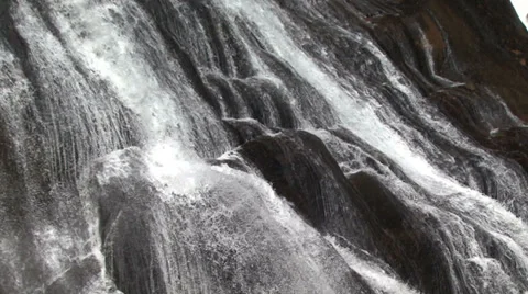 Yellowstone Waterfall Video stock 28585570