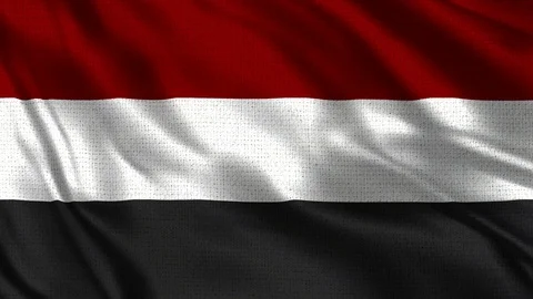 Yemen Flag Stock Footage 92648861
