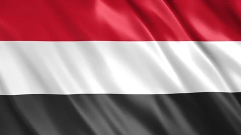 Yemen Flag 库存影片 123902334