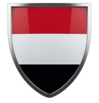 Yemen flag Stock Illustration