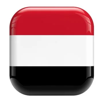 Yemen flag Stock Illustration