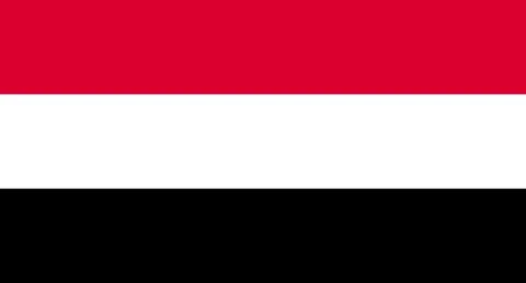 Yemen flag Stock Illustration