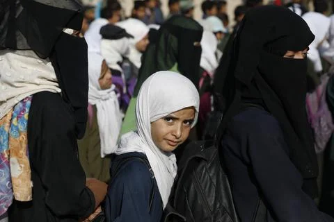Yemen war threatens massive decrease in school enrollment, Sanaa - 14 Sep 2022 Stock Photos