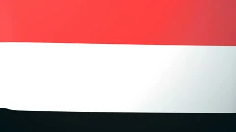 Yemen Waving Flag Stock Footage 10762857