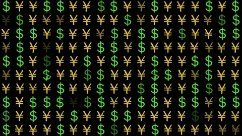 Yen Currency Foreign Exchange Stock Footage 130803423