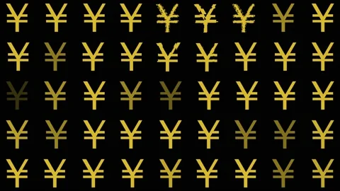 Yen Currency Foreign Exchange Video stock 130803464