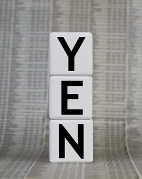 YEN Foto stock