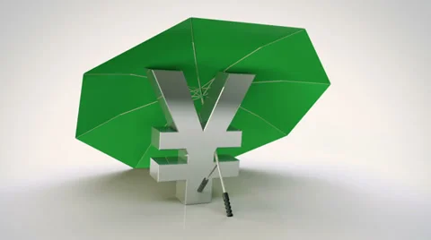 Yen Protection Loop Stock Footage 36991261