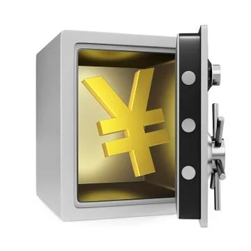 Yen Safe Illustrazione stock