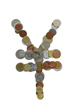 Yen sign Stock Photos