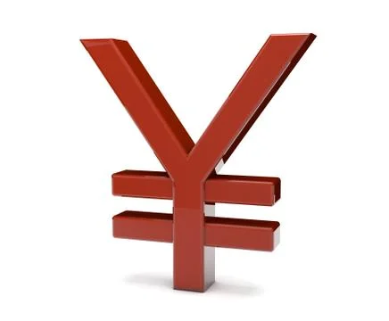 Yen symbol Stock Illustration