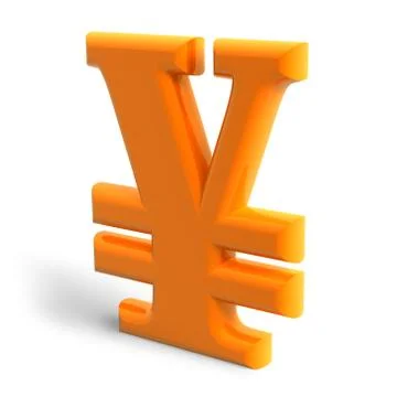 Yen symbol Stock Illustration