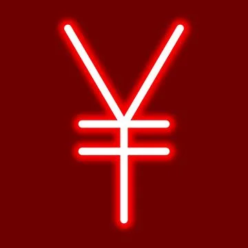Yen symbol Stock Illustration