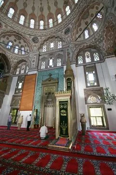 Yeni Valide Mosque Stock Photos