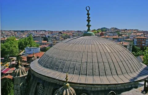 Yeni Valide Mosque Stock Photos