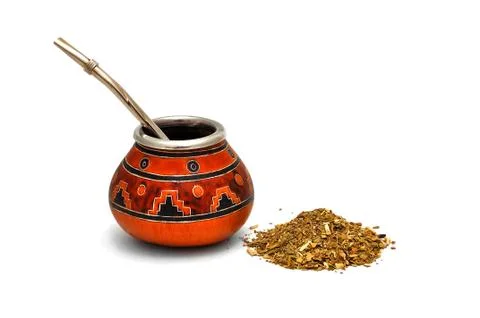 Yerba mate tea Stock Photos