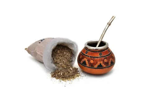 Yerba mate tea Stock Photos