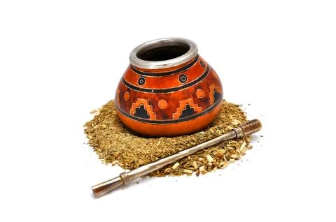 Yerba mate tea Stock Photos