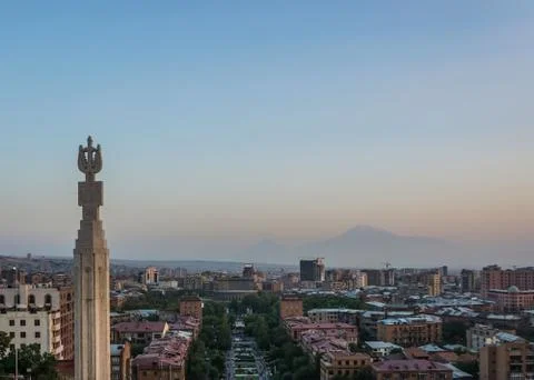 Yerevan Cascade Complex Stock Photos