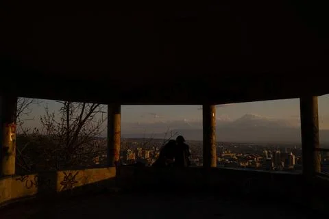 Yerevan sightseeing Stock Photos