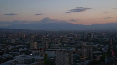 Yerevan sightseeing spring Stock Footage 238862009