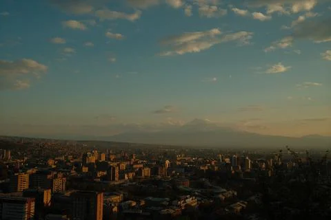 Yerevan sightseeing spring Stock Photos