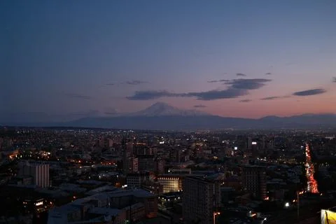 Yerevan sightseeing spring Stock Photos