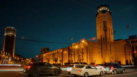 Yerevan timelapse 動画素材 317887172