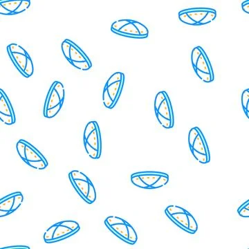 Yermolka hat vector seamless pattern イラスト素材
