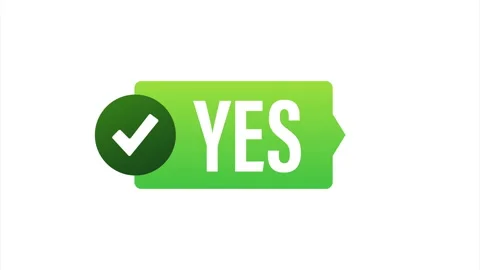 Yes and No button. Feedback concept. Positive feedback concept. Choice button Stock Footage 147309910
