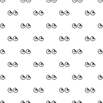 Yes and no sticker pattern, simple style Stock Illustration