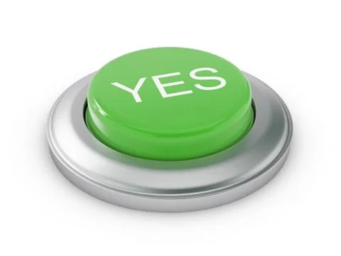 Yes Button Concepts Stock Illustration