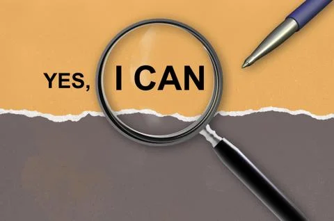 Yes, i can Stock Illustration