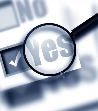 Yes Stock Illustration