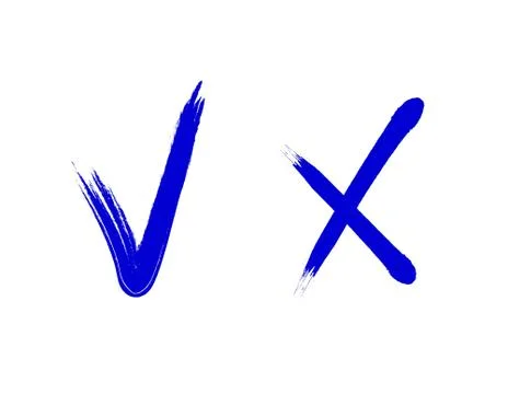 Yes no Stock Illustration