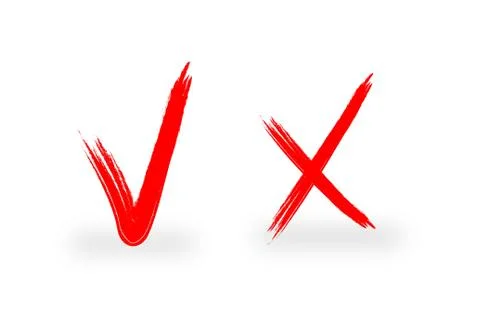 Yes no Stock Illustration