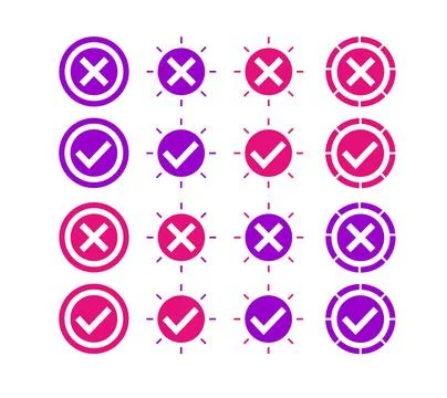 YES OR NO 1 Stock Illustration